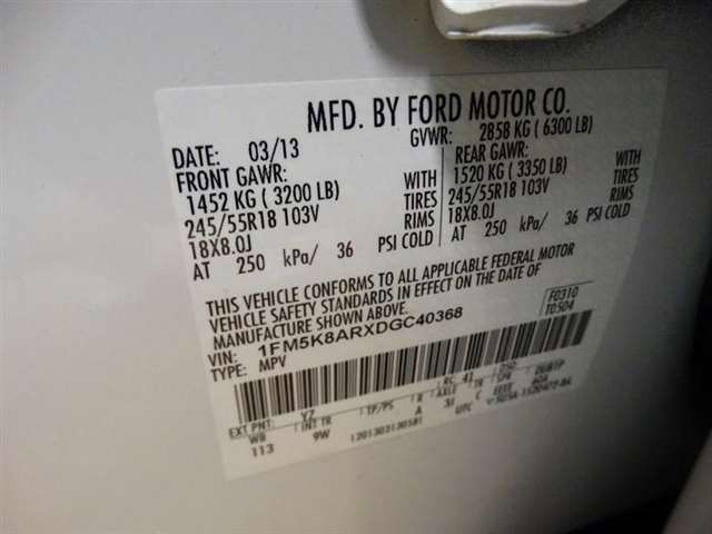 2013 Ford Explorer AWD Police Interceptor 4dr SUV